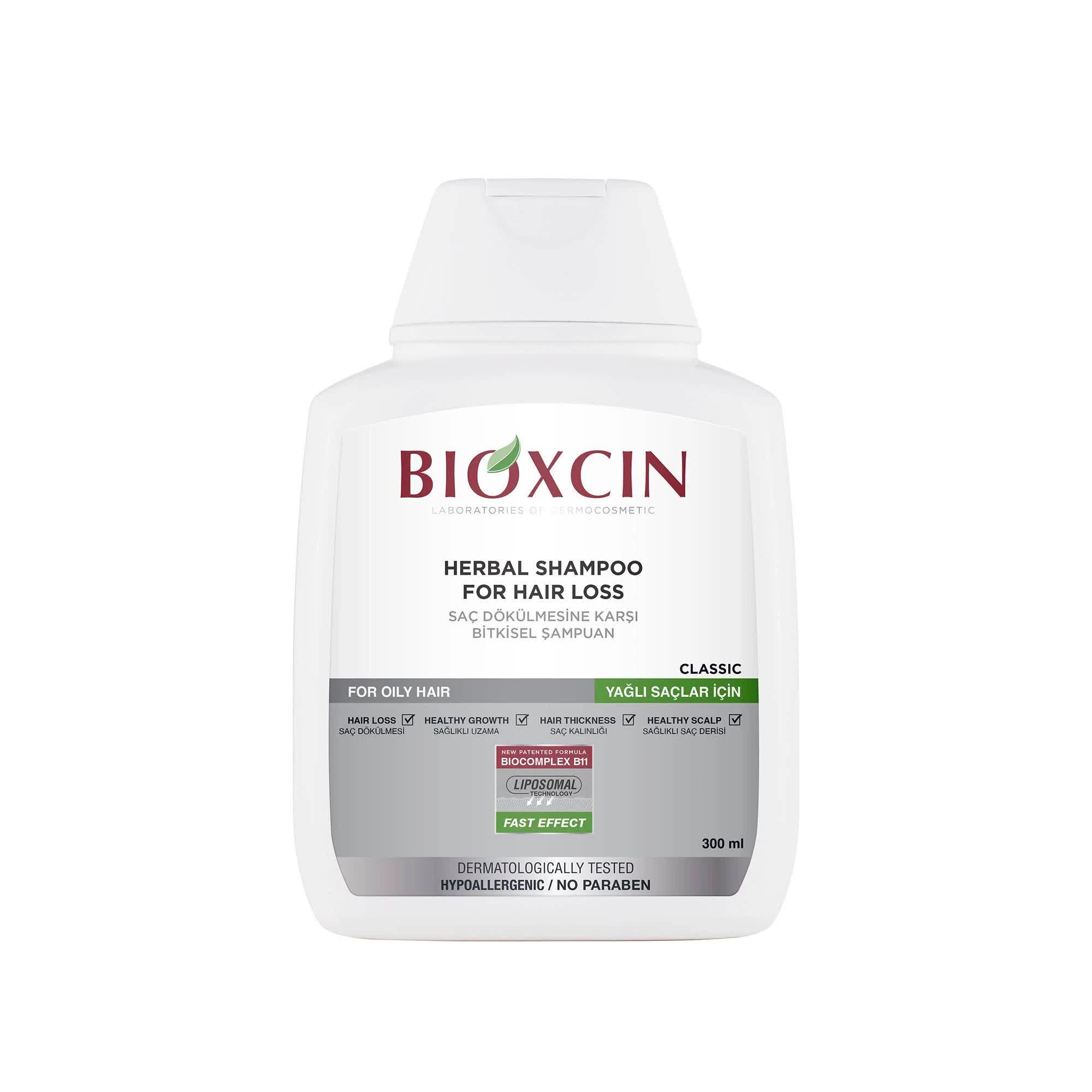 شامپو ضدریزش و تقویت کننده بیوکسین BIOXCIN مدل KLASIK مسافرتی حجم 100 میل