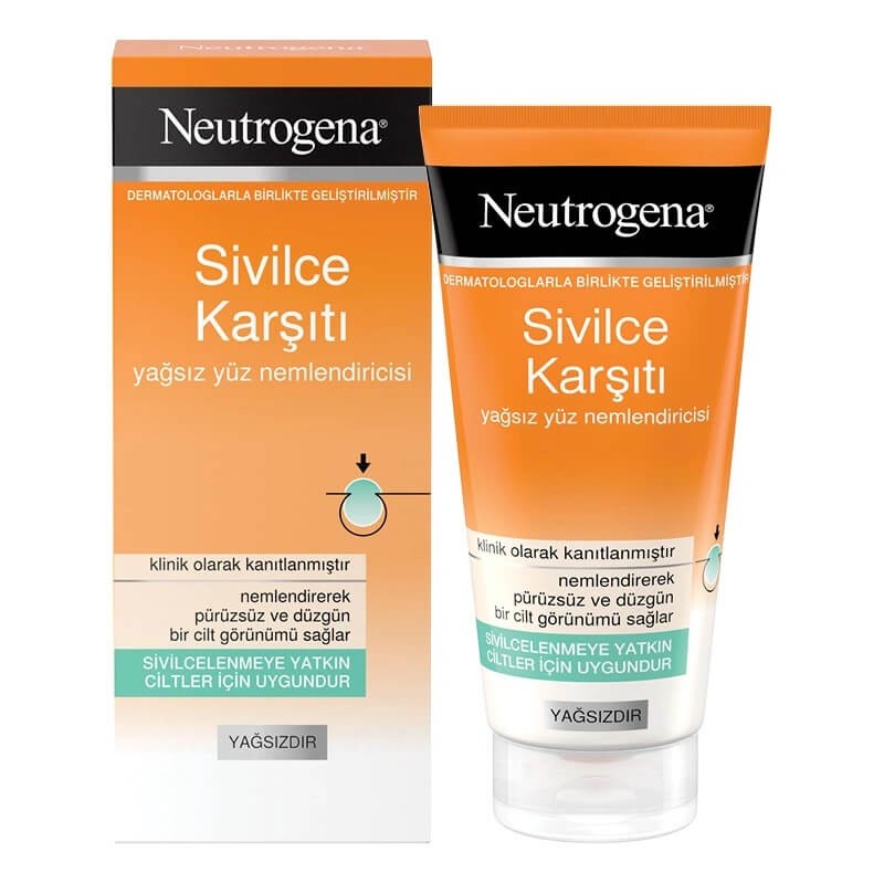 کرم آبرسان ضد جوش نیتروژینا Neutrogena مدل Silvece Karsiti حجم 50 میل