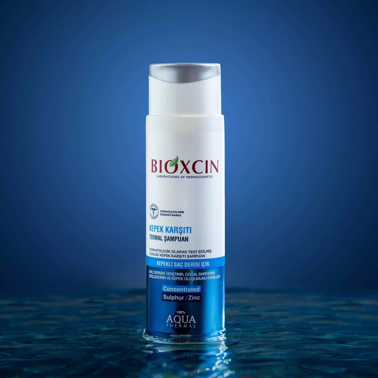 شامپو ضدریزش و ضدشوره بیوکسین BIOXCIN مدل Thermal حجم 300 میل